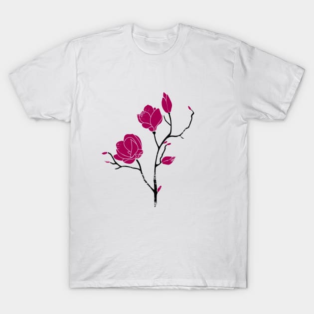 magnolia T-Shirt by gh30rgh3